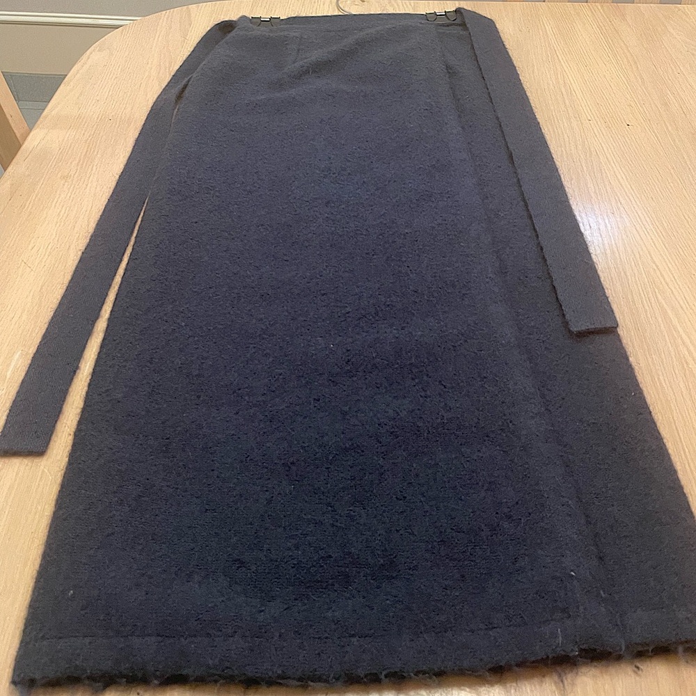 ⬇️Price Drop⬇️NWOT Max Mara full wrap mohair maxi fully lined skirt